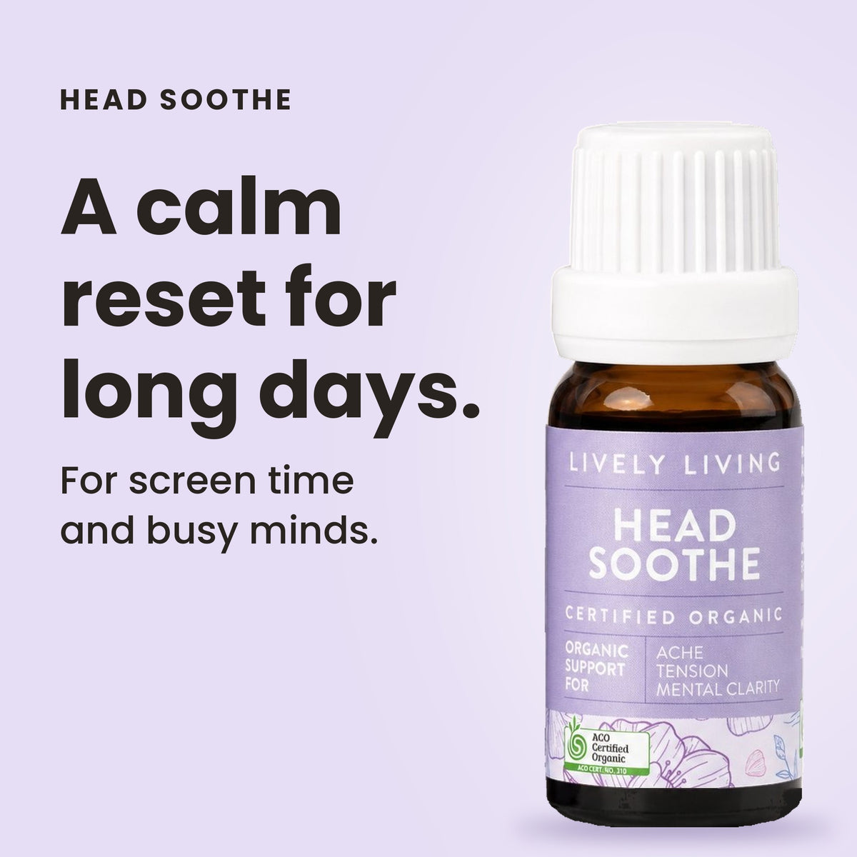 Head Soothe essential oil: a calm reset for long days