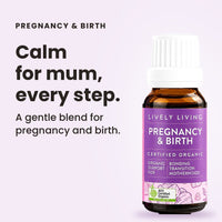 Pregnancy & Birth essential oil: calm for mum, every step