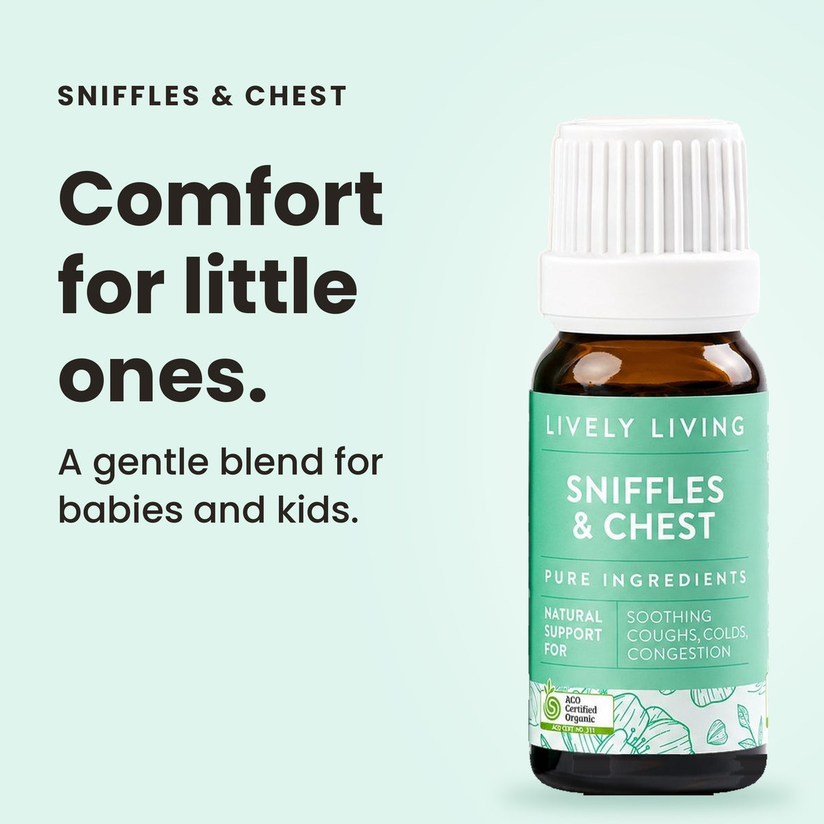 Sniffles & Chest essential oil: comfort for little ones