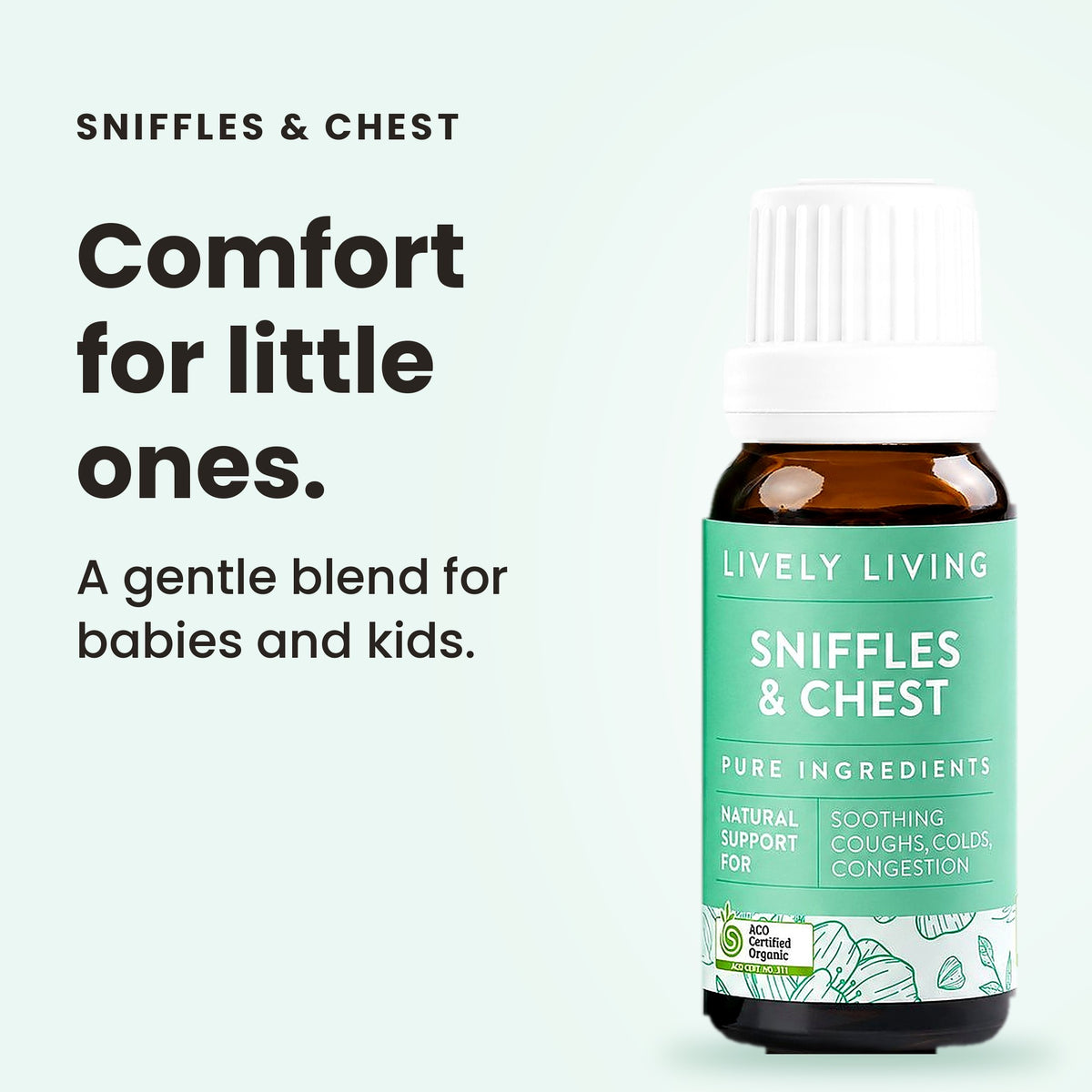 Sniffles & Chest essential oil: comfort for little ones