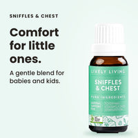 Sniffles & Chest essential oil: comfort for little ones