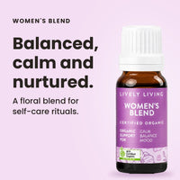 Women's Blend essential oil: balanced, calm and nurtured