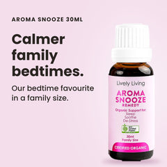 Snooze ACO Certified Organic Essential Oil - Large Size 30ml