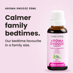Snooze ACO Certified Organic Essential Oil - Large Size 30ml