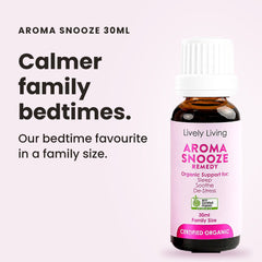 Snooze ACO Certified Organic Essential Oil - Large Size 30ml