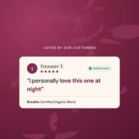 Verified customer review of Breathe essential oil: love this one at night