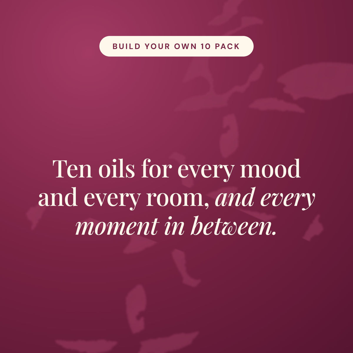 Build Your Own 10-Pack Organic Essential Oil Gift Set + Free Gift
