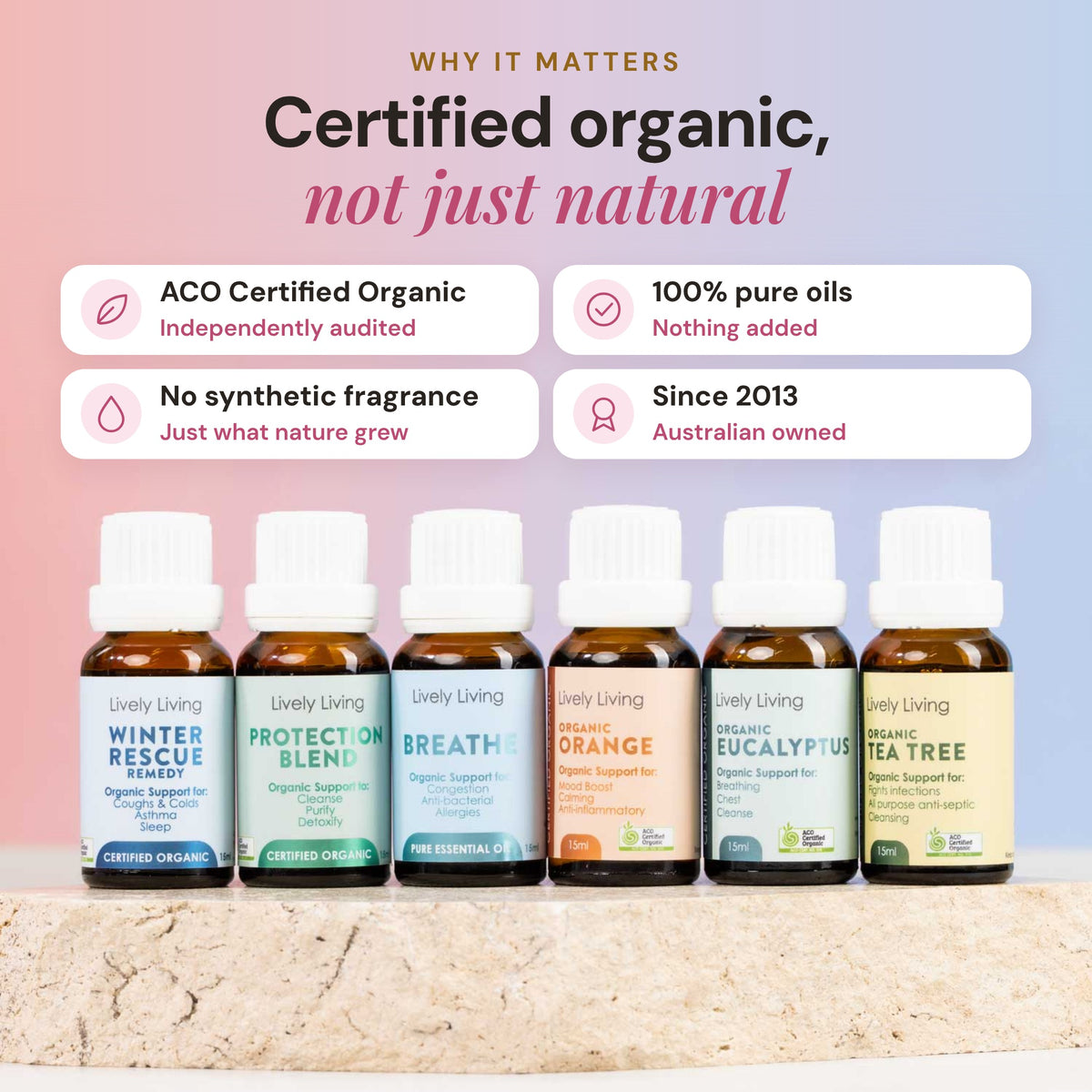 Build Your Own 10-Pack Organic Essential Oil Gift Set + Free Gift