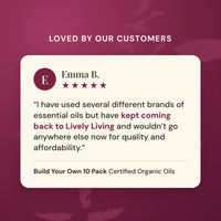 Build Your Own 10-Pack Organic Essential Oil Gift Set + Free Gift
