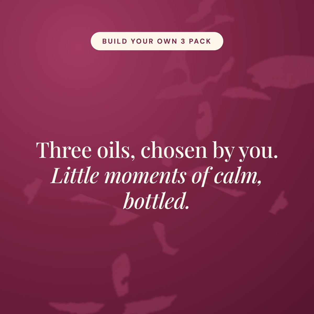 Build Your Own 3 Pack: Certified Organic Essential Oils + Bonus Gift