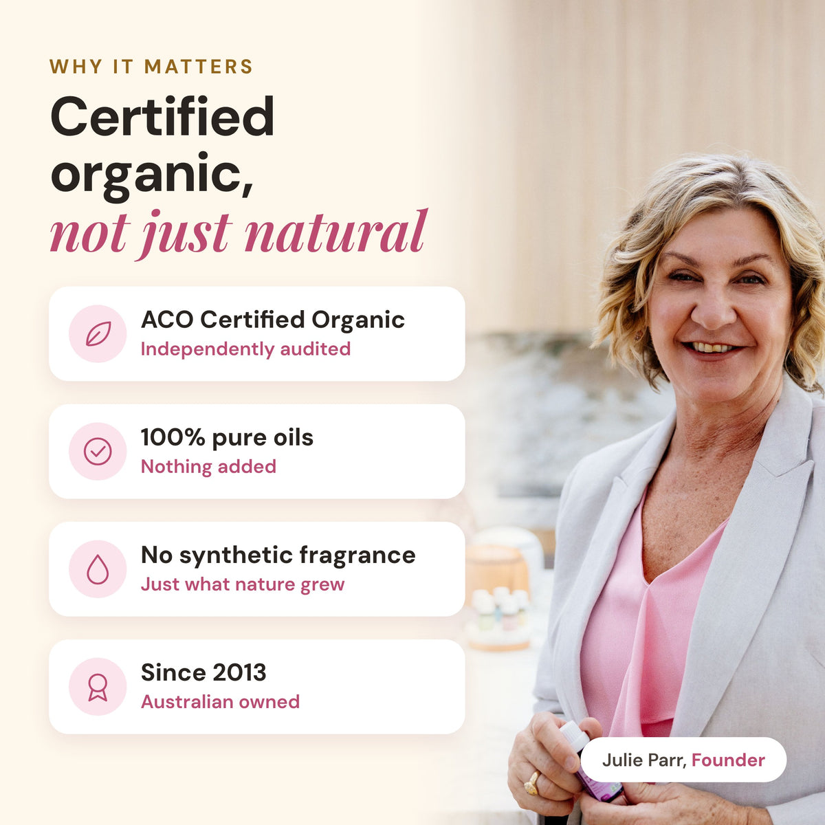 Build Your Own 3 Pack: Certified Organic Essential Oils + Bonus Gift