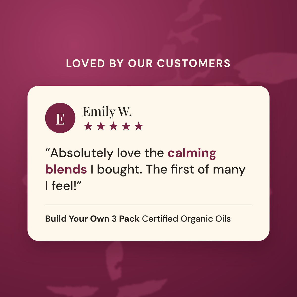 Build Your Own 3 Pack: Certified Organic Essential Oils + Bonus Gift