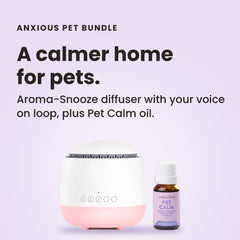 Anxious Pet Calming Diffuser & Organic Oil Bundle