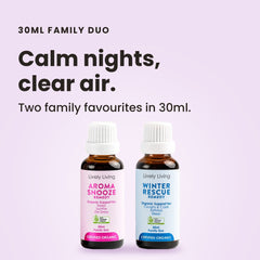 30ml Snooze & Rescue ACO Certified Organic Oil Bundle