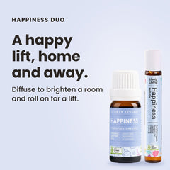 Happiness Roll On Oil + Essential Oil Duo