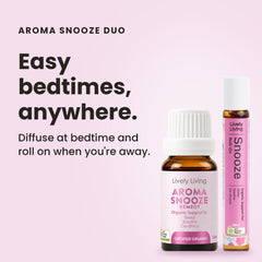 Aroma Snooze Oil + Roll On Essential Oils Duo