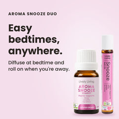 Aroma Snooze Oil + Roll On Essential Oils Duo