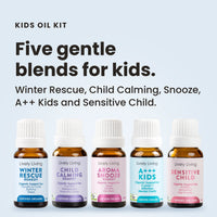 Kids Oil Kit: Winter Rescue, Child Calming, Snooze, A++ Kids and Sensitive Child