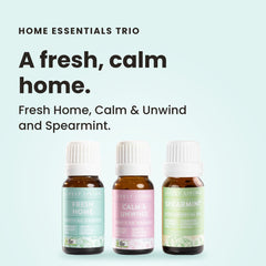 Home Essentials Organic Essential Oil Trio