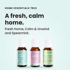 Home Essentials Organic Essential Oil Trio