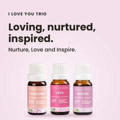 I Love You Organic Essential Oil Trio