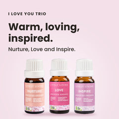 I Love You Organic Essential Oil Trio