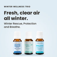 Winter Wellness Trio essential oils: fresh, clear air all winter