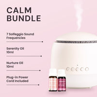 Aroma-Frequency Calm Bundle key features