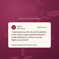 Calm & Unwind ACO Certified Organic Essential Oil 15ml