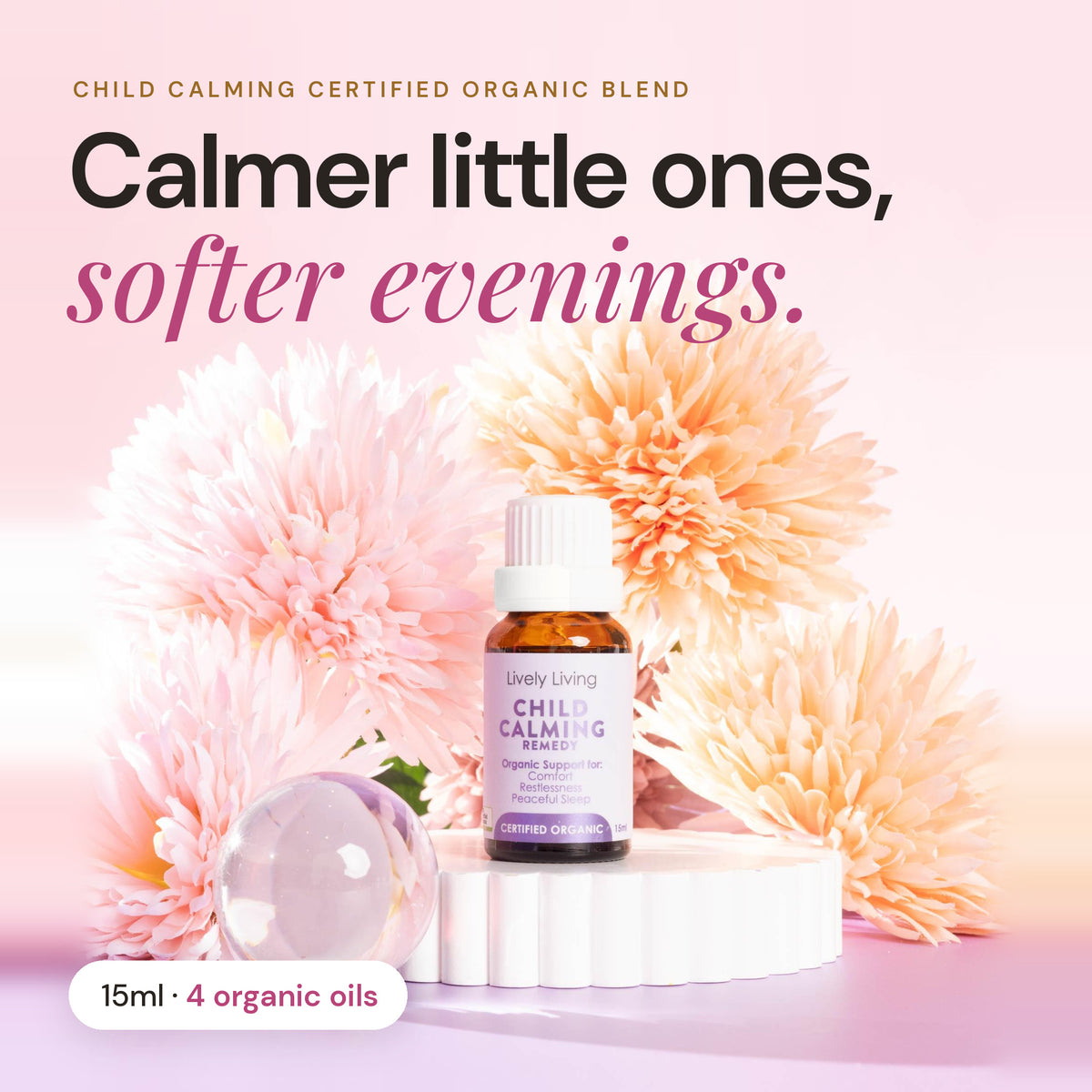 Child Calming Certified Organic Blend, 15ml