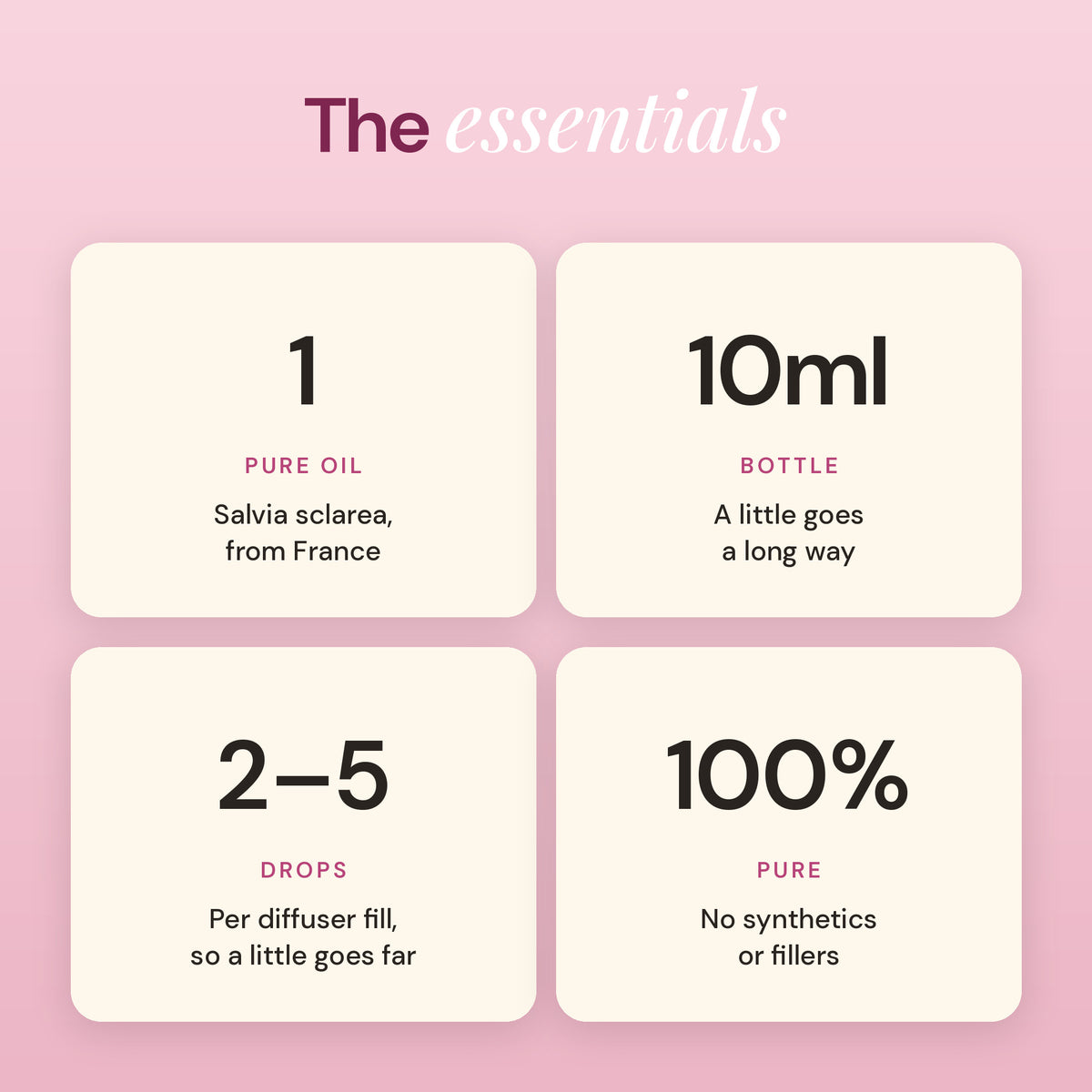 Clary Sage essentials