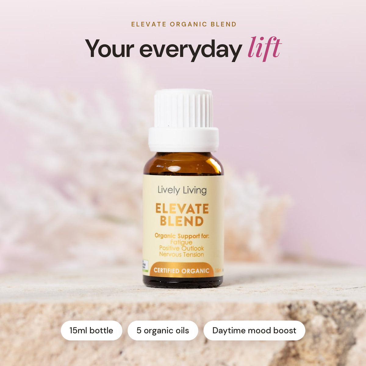 Elevate ACO Certified Organic Essential Oil 15ml