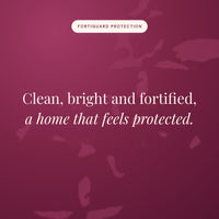 Clean, bright and fortified, a home that feels protected