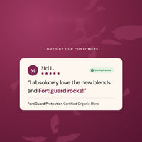 Verified five star review of FortiGuard Protection from Mel L.: Fortiguard rocks