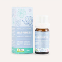 Lively Living Happiness certified organic essential oil - vanilla citrus ylang ylang 