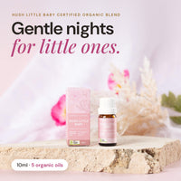 Hush Little Baby certified organic essential oil 10ml: gentle nights for little ones