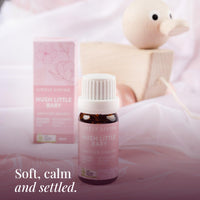 Hush Little Baby 10ml oil and box with a wooden duck toy: soft, calm and settled