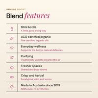 Immune Boost blend features