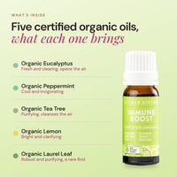 Immune Boost: what each certified organic oil brings