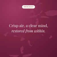 Crisp air, a clear mind, restored from within