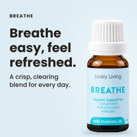 Breathe pure essential oil blend: breathe easy, feel refreshed