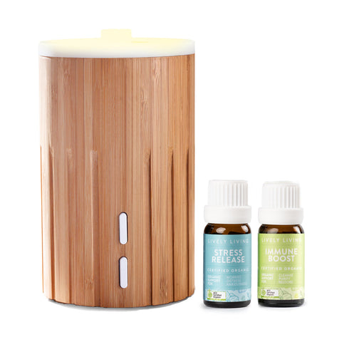 Aroma-Omm Diffuser + Oils