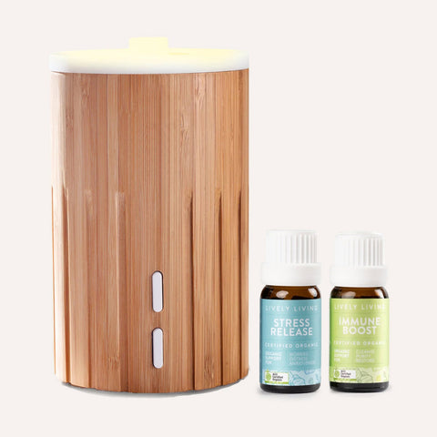 Aroma-Omm Diffuser + Oils