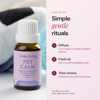 Pet Calm ACO Certified Organic Essential Oil 15ml