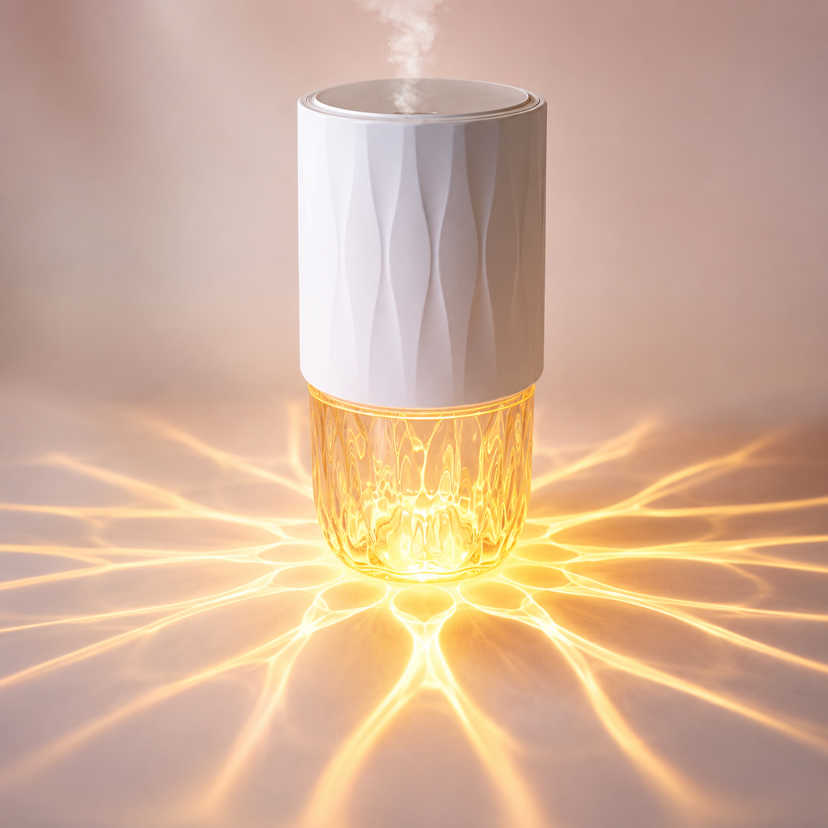 Aroma-Petal Crystal Light Diffuser + Bonus OIl