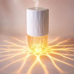 Aroma-Petal Crystal Light Diffuser + Bonus OIl
