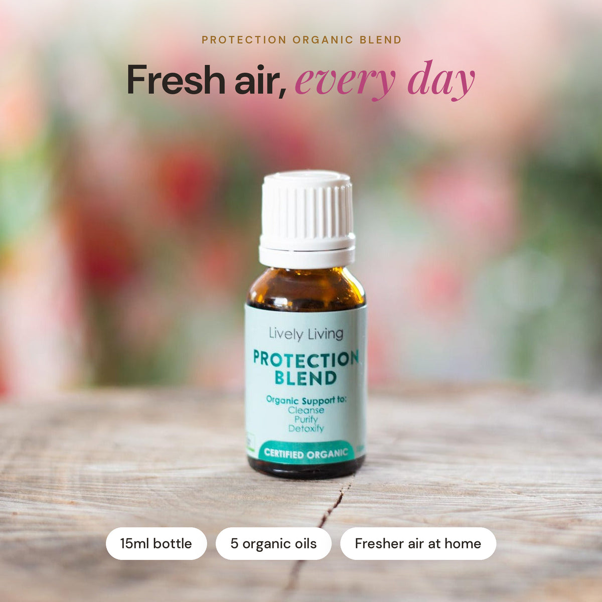 Protection ACO Certified Organic Essential Oil 15ml