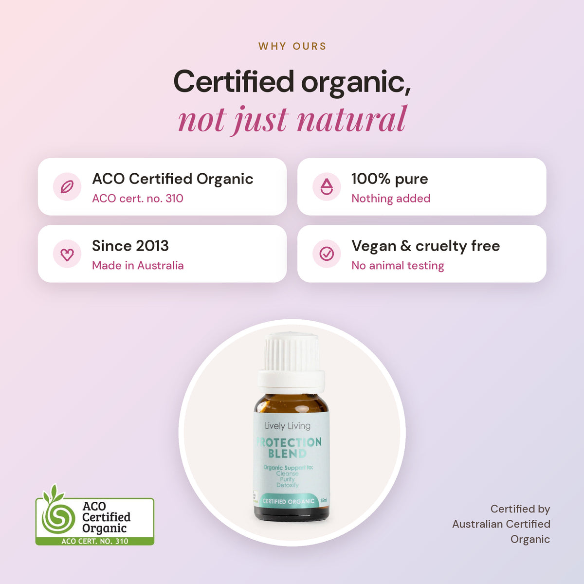Protection ACO Certified Organic Essential Oil 15ml