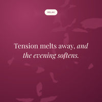 Tension melts away, and the evening softens