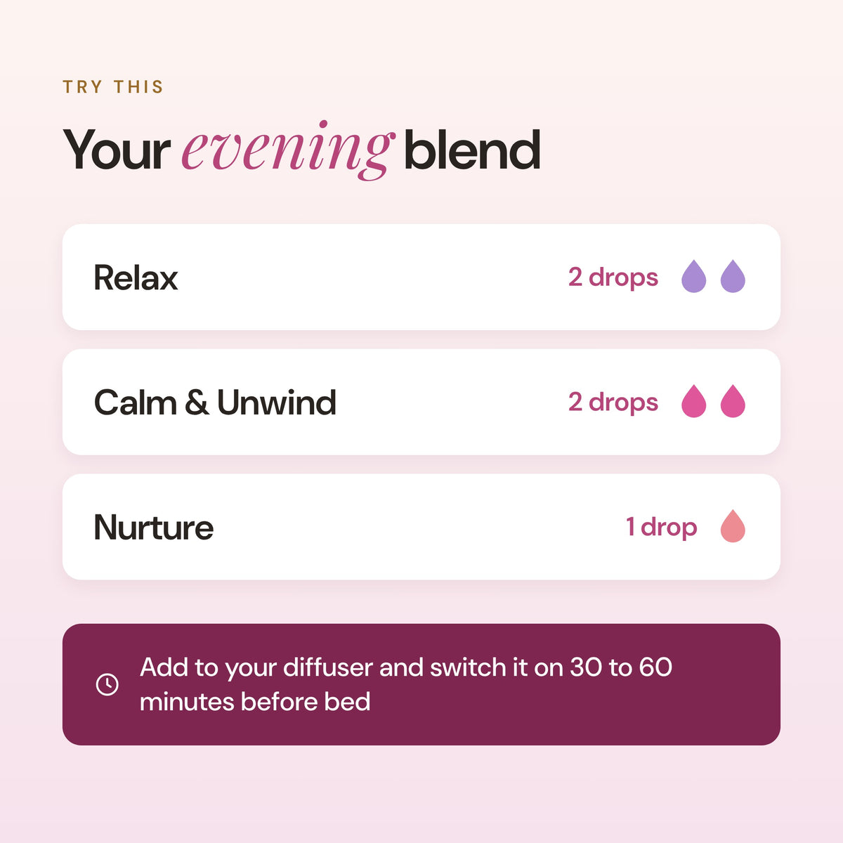 Relax & Unwind Essential Oil Trio Bundle 3 x 15ml
